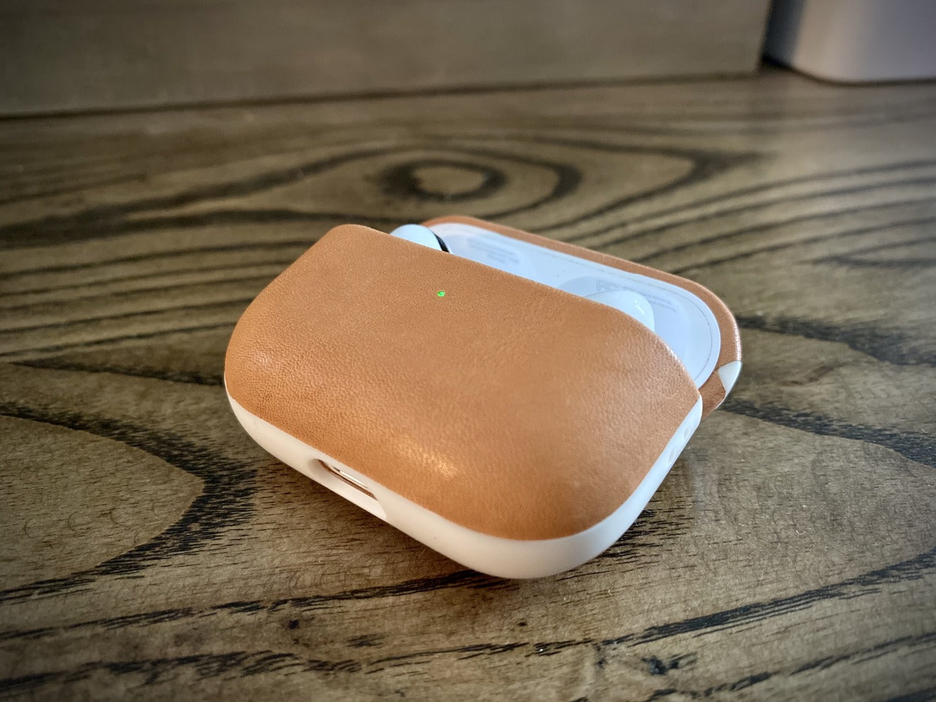 Artisan Leather Case for AirPods Pro Natural Brown
