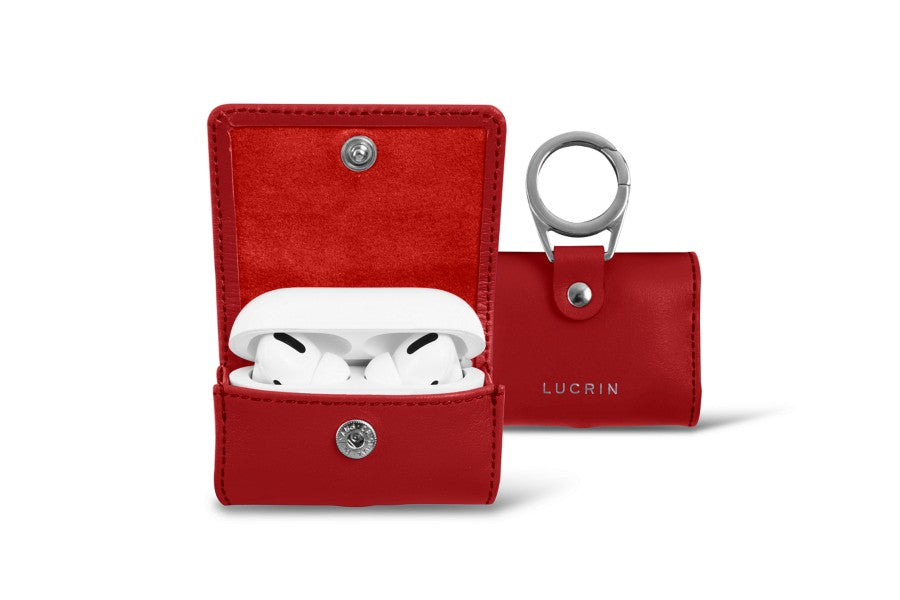 Artisan Leather Case for AirPods Pro Red