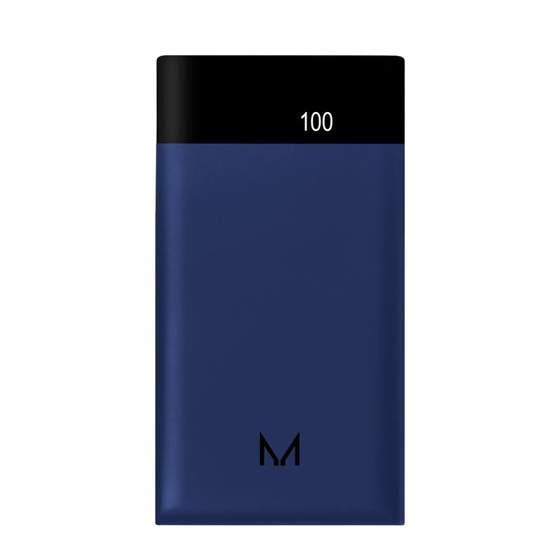 5000mAh x2 USBA, x1 Micro Power Bank - Mid Blue