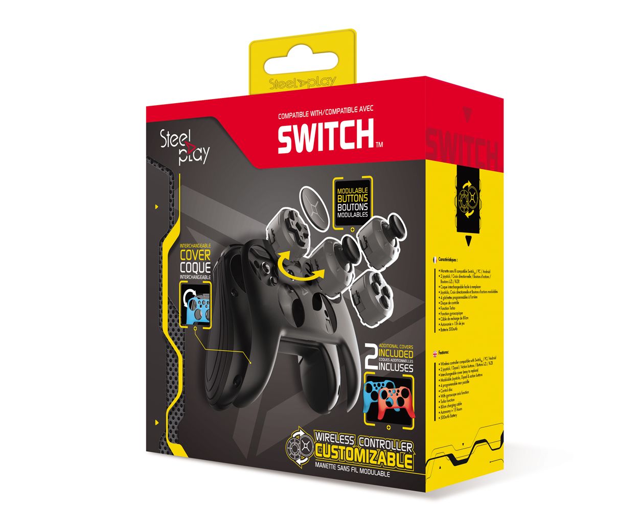 *WIRELESS CUSTOMIZABLE CONTROLLER + 2 CASES