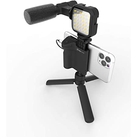 LIKE ME - LIGHT & MICROPHONE , Holder Vlogging Kit