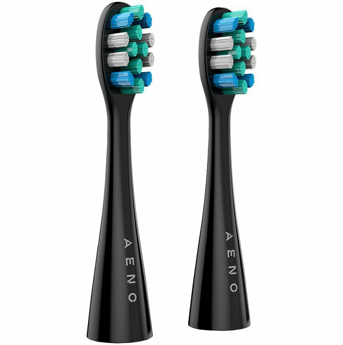 Toothbrush heads, Black, 2pcs (for DB1S/DB2S)