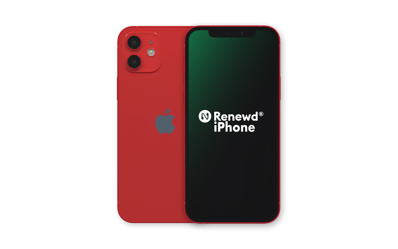 Renewd iPhone 12 Red 128GB