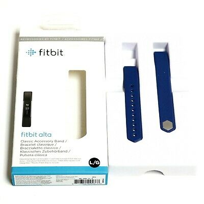 Fitbit ALTA Classic Accessory Band Blue Large