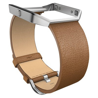 Fitbit BLAZE Accessory Band Leather Camel Small