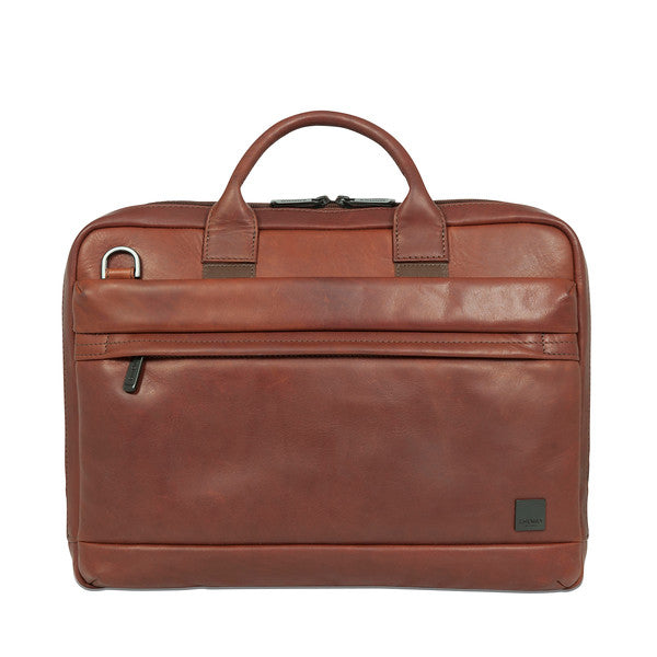 Foster 14" Laptop Briefcase Brown *C (249616)