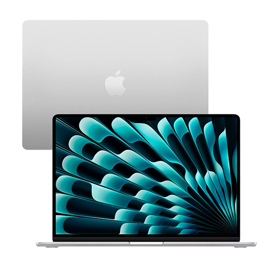 Apple MacBook Air 15 M2 2022 QWERTY 8GB RAM 256GB 10C GPU - Silver EU