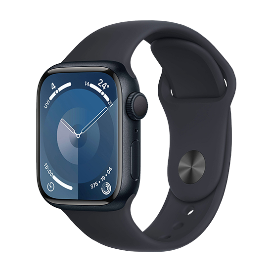 Watch Apple Watch Series 9 GPS 45mm Midnight Aluminium Case with Sport Band M/L - Midnight EU