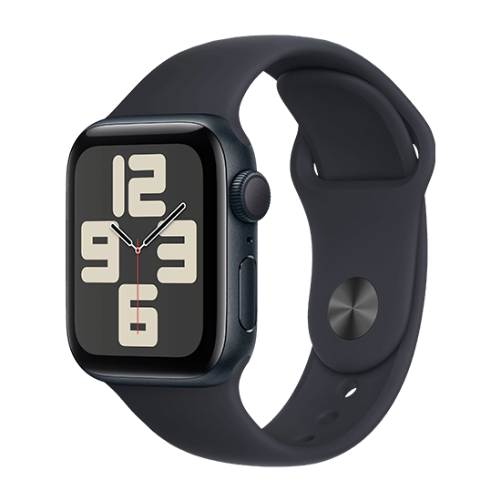 Watch Apple Watch SE (2023) GPS 40mm Midnight Aluminium Case with Sport Band M/L - Midnight EU