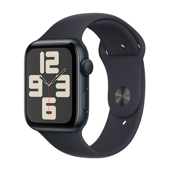 Watch Apple Watch SE2 (2023) V2 GPS 44mm Midnight Aluminium Case with Sport Band S/M - Midnight EU