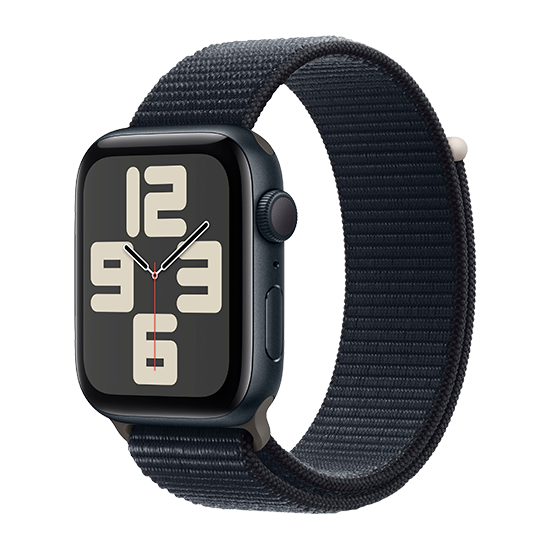 Watch Apple Watch SE (2023) GPS 44mm Midnight Aluminium Case with Sport Loop - Midnight EU