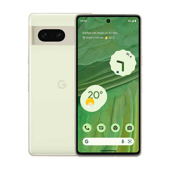 Google Pixel 7 5G Dual Sim 8GB RAM 256GB - Lemongrass DE