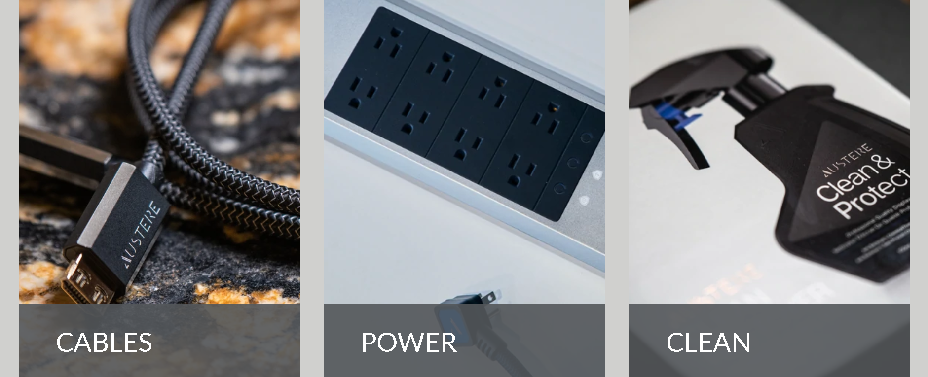Austere - HDMI Cables, Surge Protectors & Screen Cleaners
