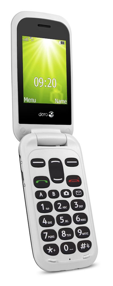 Doro 2404 Black/White Sim Free