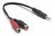 047- Audio Cable 35st P./2xRCA J. 02m