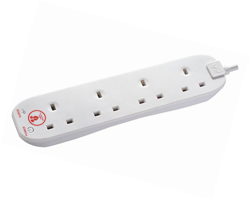 Master Plug Surge Protector 4-Socket Ext Cab 4m