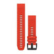 QuickFit 22 Watch Bands Flame Red Silicone