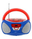 SUPERHERO CD BOOMBOX (PACKED IN BROWN BOX)