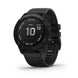 fenix 6X,Pro,Black w/Black Band