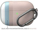 HyBridShell Series Keychain Case Pastel Pink