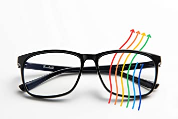 Parker Unisex Glasses Anti Blue Light-Black