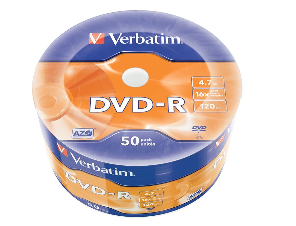 DVD-R AZO 4.7GB 16X MATT SILVER SURFACE (50 PCK)