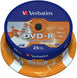 DVD-R AZO 4.7GB 16X WIDE PRINTABLE SURFCE (25 PCK)