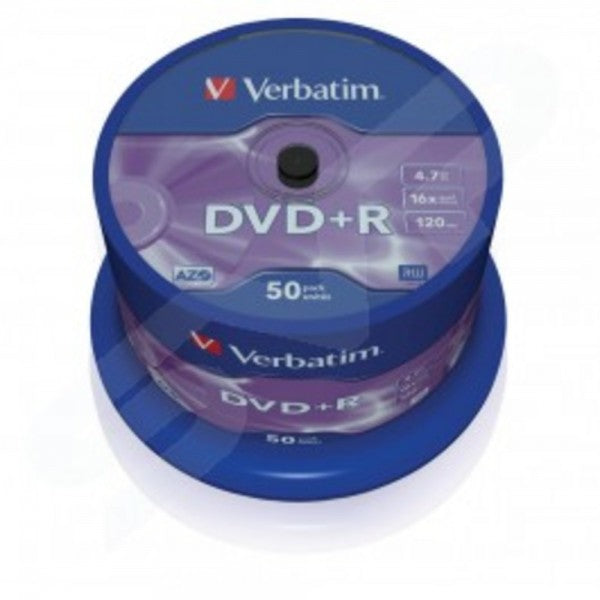 DVD+R AZO 4.7GB 16X MATT SILVER SURFACE (50 PCK)