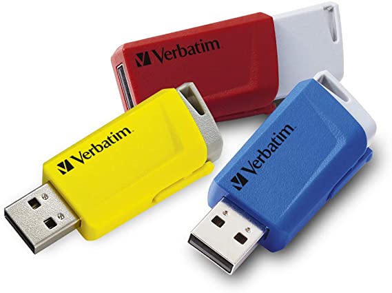 Verbatim USB DRIVE 3.0 STORE N CLICK 3X16GB R/B/Y