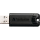 Verbatim USB DRIVE 3.0 64GB PINSTRIPE BLACK