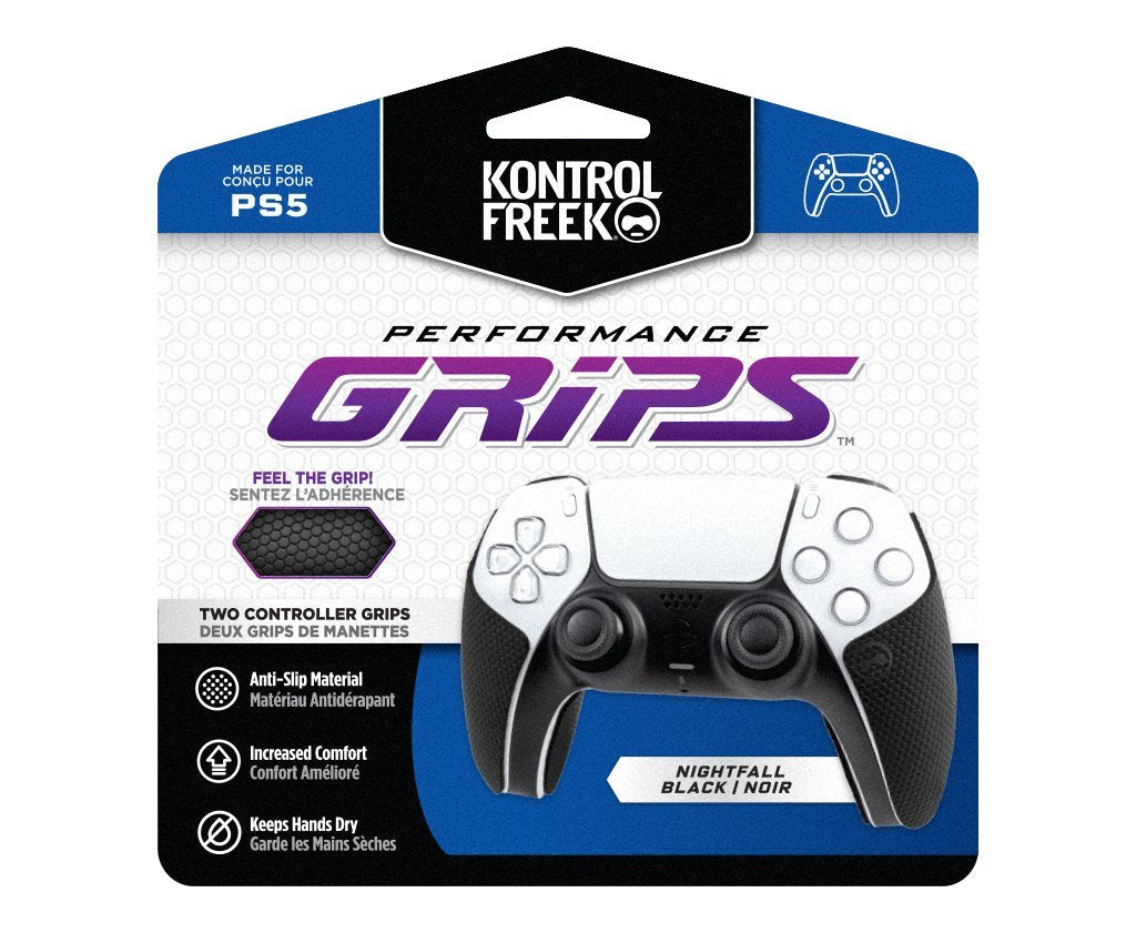 KontrolFreek - Performance Grips XT (Black) - PS5