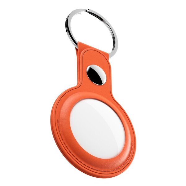 AirTag Keyring Electric Orange