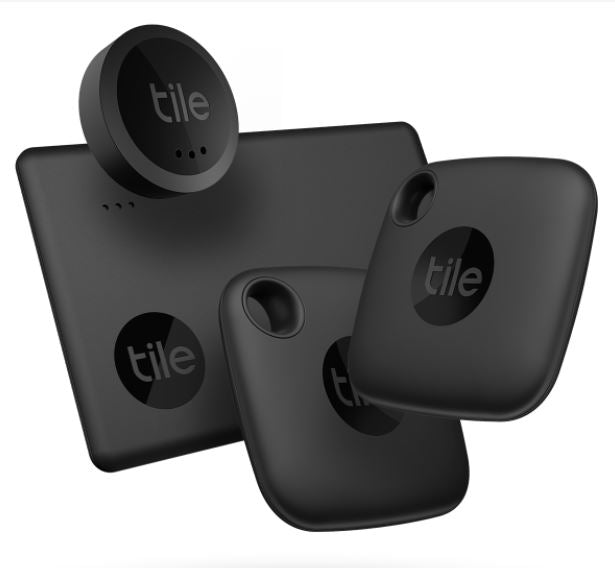 Tile Mate Essential (RL) - 4 pack (2 Black Mates/Slim/Sticker)