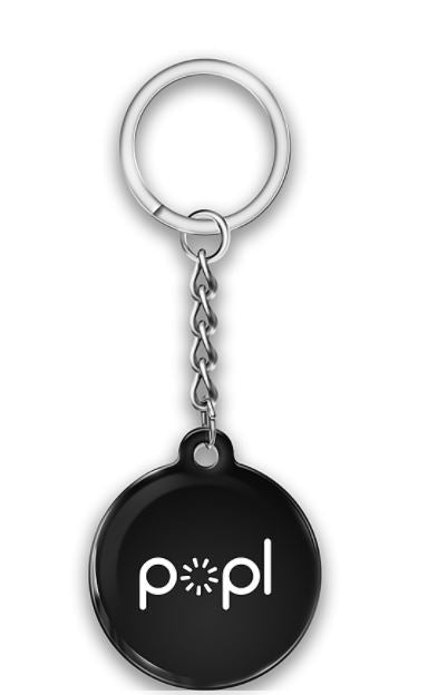 Black Popl keychain