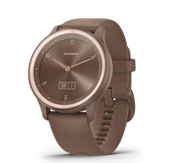 Garmin Vivomove Sport, Cocoa with Silicone Band B