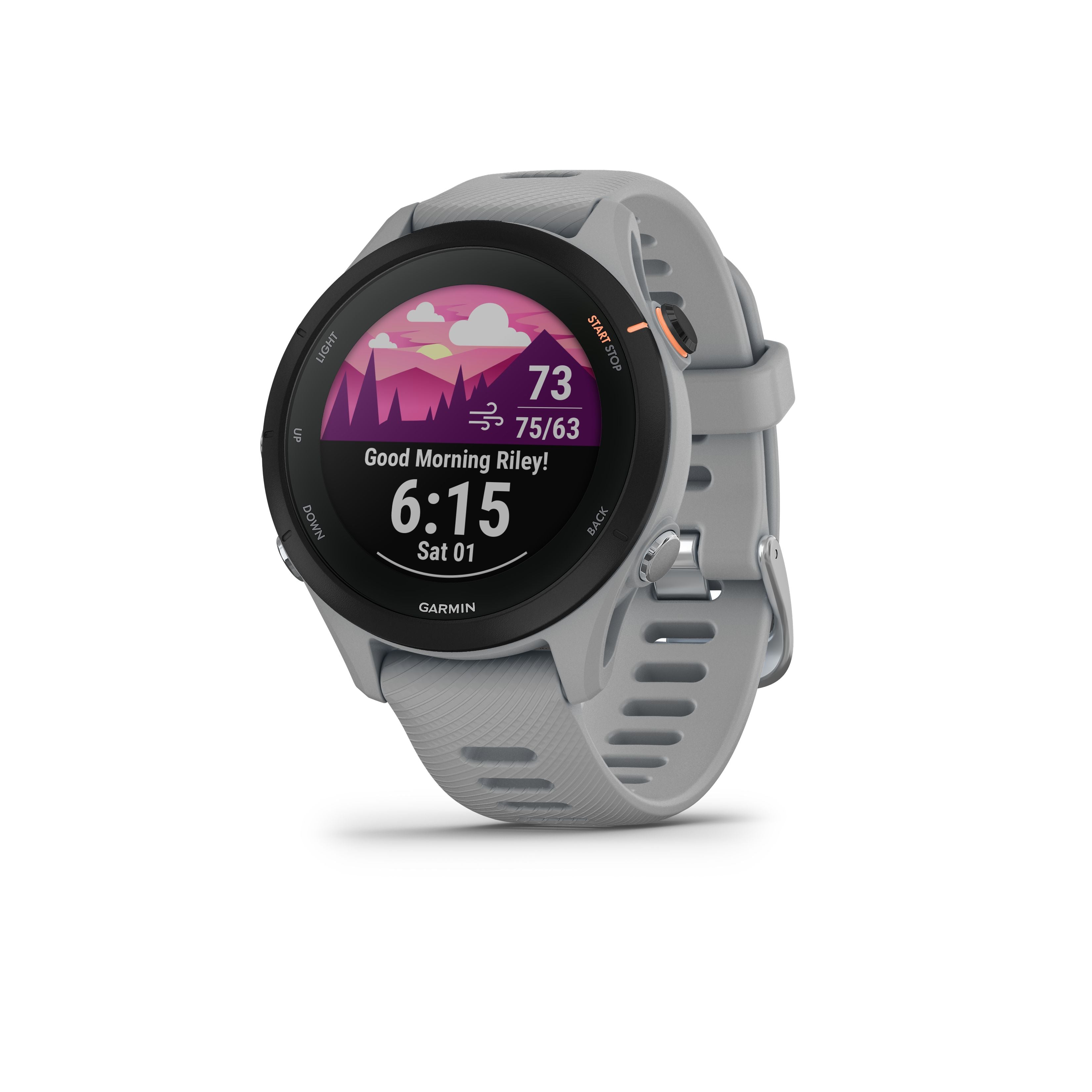 Forerunner 255S GPS Running Watch, Powder Grey