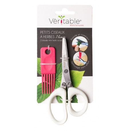 Veritable 3 blade small scissors with com