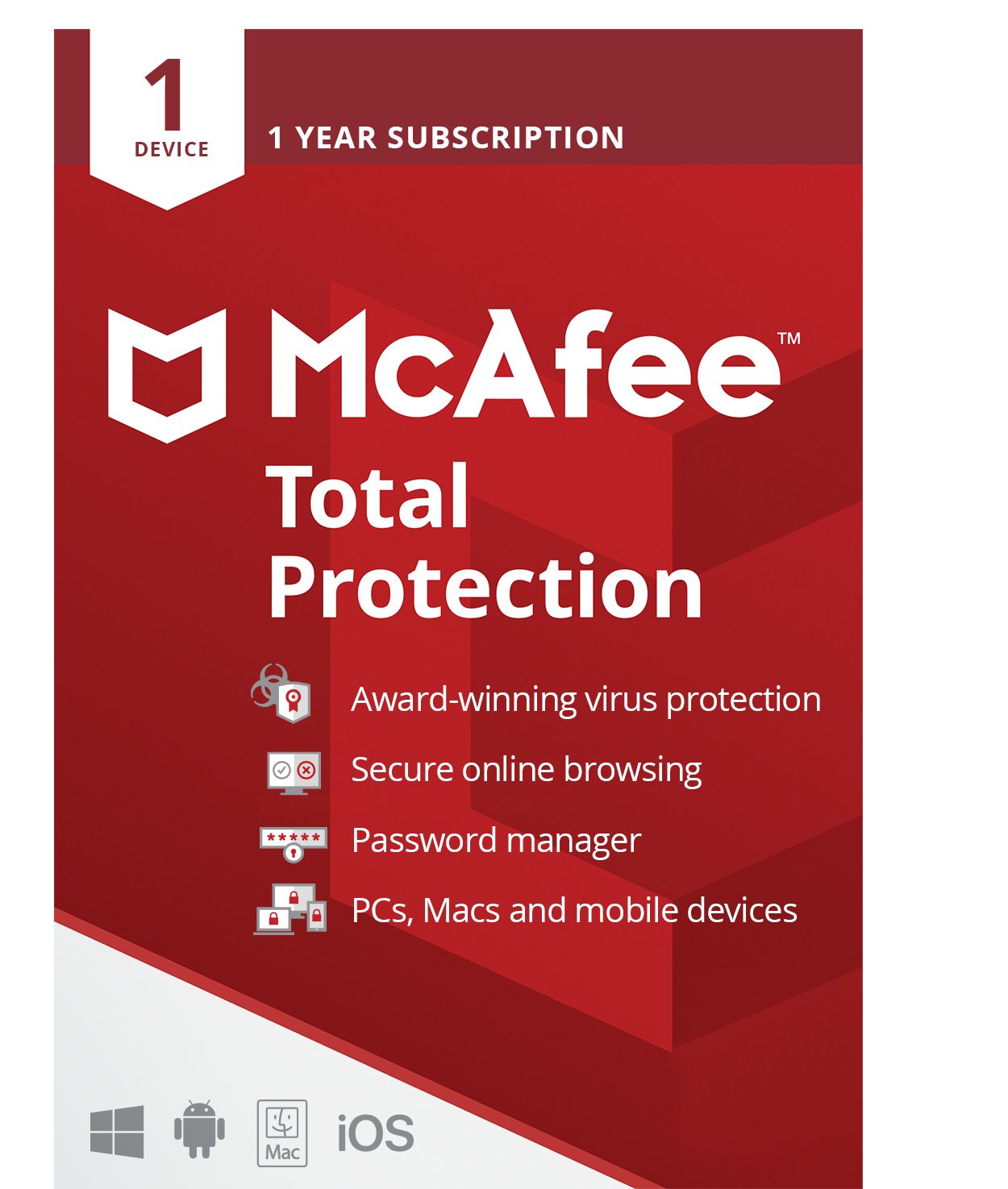 McAfee Total Protection 1 Device *C