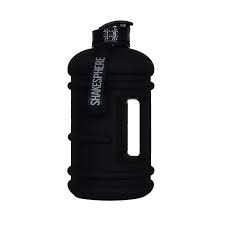 2.2L matte black Hydration Jug w/ black logo -CR