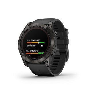 Garmin fenix 7X Pro Sapphire Solar, Carbon Grey Titanium with Black Band