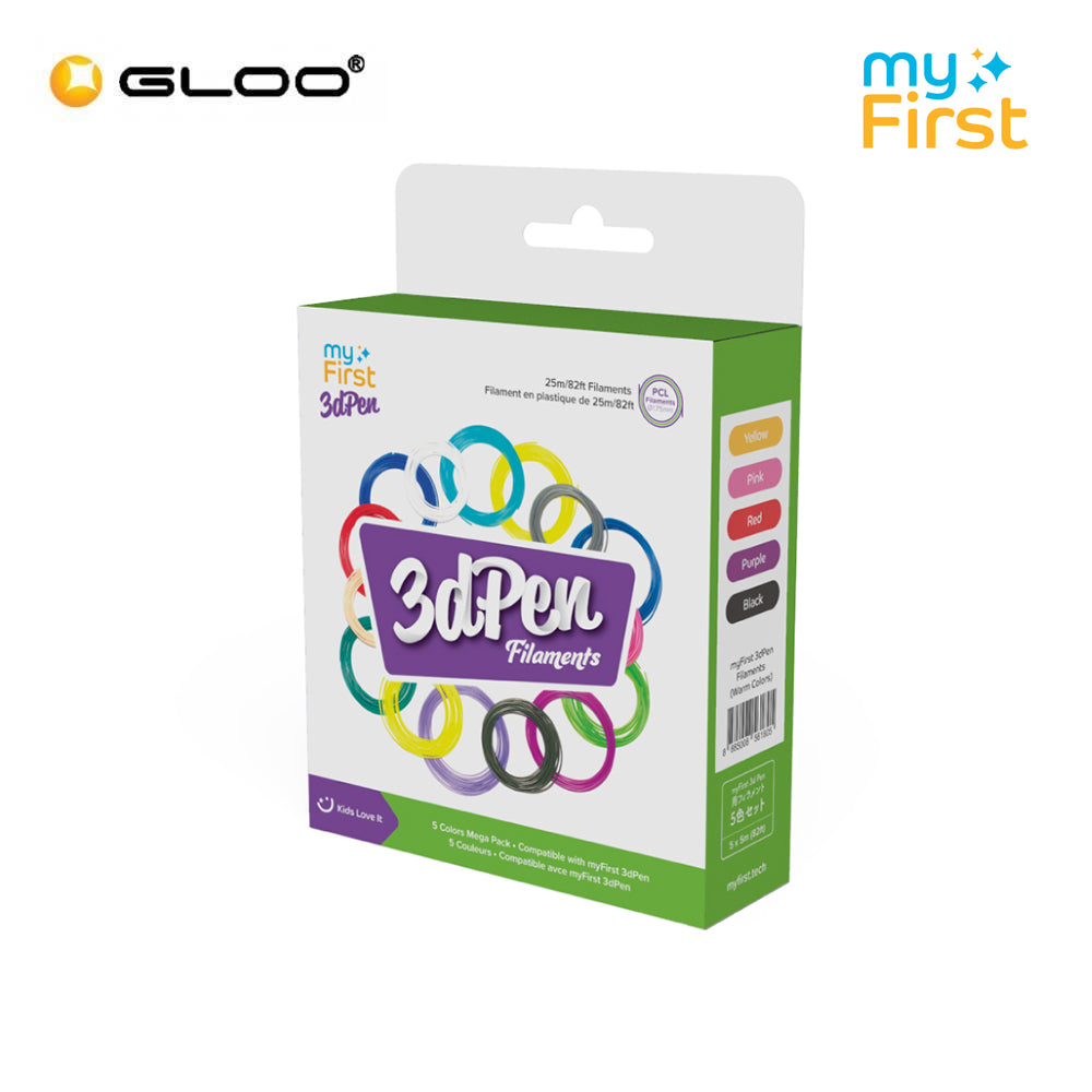 myFirst 3dPen Filaments Cold Color 5 pack *C