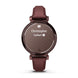 Garmin Lily 2 Classic, Dark Bronze w/ Mulberry Leather Band