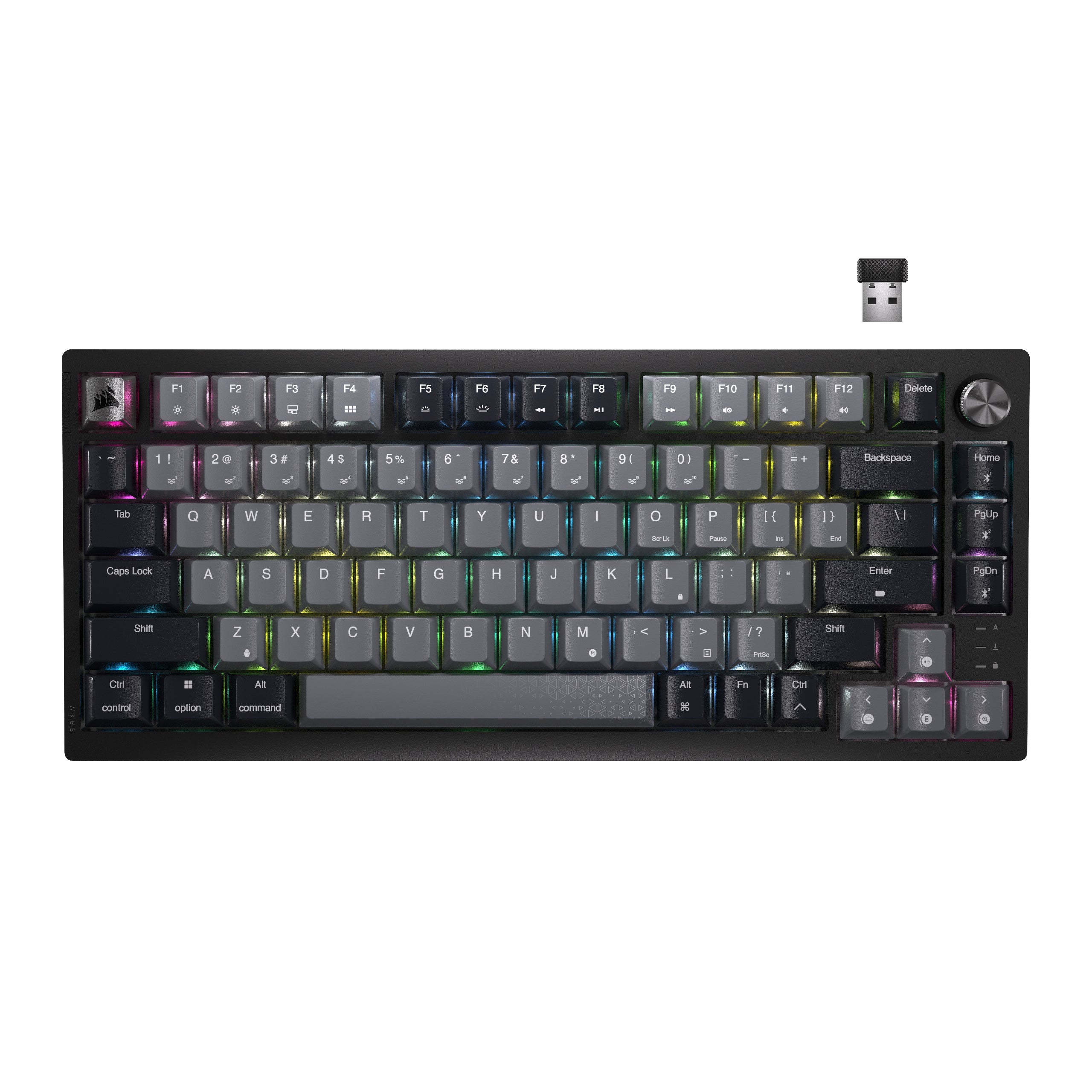 CORSAIR K65 PLUS WIRELESS 75% RGB Mechanical Gaming Keyboard