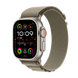 Watch Apple Watch Ultra 2 Natural LTE 49mm Titanium Case with Alpine Loop L - Olive