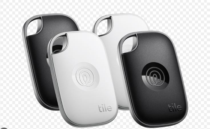 Tile by Life360 -  Pro (2024) - 4-Pack (Black/White)