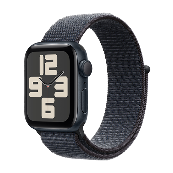 Watch Apple Watch SE (2023) GPS 40mm Midnight Aluminium Case with Sport Loop - Midnight