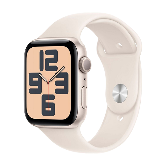 Watch Apple Watch SE2 (2022) LTE 40mm Starlight Aluminium Case with Sport Band - Starlight