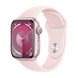 Watch Apple Watch Series 9 GPS 41mm Pink Aluminium Case with Sport Band M/L - Light Pink