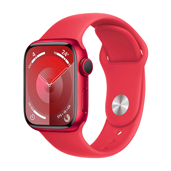 Watch Apple Watch Series 9 GPS 41mm RED Aluminium Case with Sport Band M/L - (PRODUCT) RED