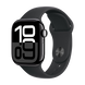 Watch Apple Watch Series 10 GPS 42mm Jet Black Aluminium Case with Sport Band S/M - Black